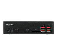 Shuttle DH32U XPC Slim, Intel Tiger lake-U Pentium 7505, 2xDDR4, 2.5" HDD/SSD Bay, 2x Intel i211, 1x RS232, HDMI, 90W, VESA Mount - Image 1