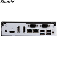 Shuttle DH610 V2 Slim Mini PC 1L Barebone - Intel 12th/13th/14th Gen , 2xDDR5 (max96g), 2.5" HDD/SSD bay, 2xLAN (1G & 2.5G), 2xRS232, HDMI, 2xDP, 120W - Image 3