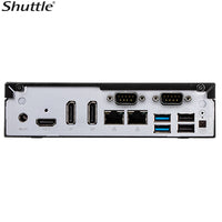 Shuttle DH610 Slim Mini PC 1L Barebone - Intel 12th/13th/14th Gen , 2xDDR4, 2.5" HDD/SSD bay, 2xLAN (1G & 2.5G), 2xRS232, HDMI, 2xDP, 120W, Vesa - Image 2