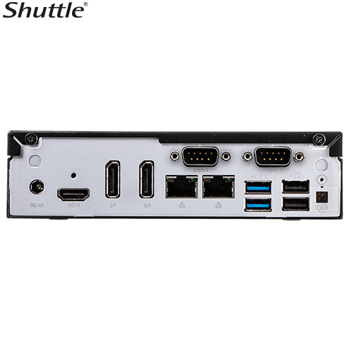 Shuttle DH610 Slim Mini PC 1L Barebone - Intel 12th/13th/14th Gen , 2xDDR4, 2.5" HDD/SSD bay, 2xLAN (1G & 2.5G), 2xRS232, HDMI, 2xDP, 120W, Vesa - Image 2
