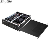 Shuttle DH610 Slim Mini PC 1L Barebone - Intel 12th/13th/14th Gen , 2xDDR4, 2.5" HDD/SSD bay, 2xLAN (1G & 2.5G), 2xRS232, HDMI, 2xDP, 120W, Vesa - Image 4