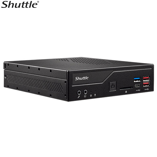 Shuttle DH670 Slim Mini PC 1L Barebone- Intel 12th/13th/14th Gen, 2x DDR4, 2.5" HDD/SSD bay, 2xLAN, 2x RS232(RS422/485), 2xHDMI, 2xDP, 120W - Image 5