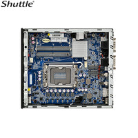 Shuttle DH770 Slim Mini PC, Intel ® 14th/13th/12th Gen LGA1700 socket, 1L, H770, 2x DDR5, 2x 2.5G LAN, 2x COM, 4x USB 3.2 Gen 1, 4x USB 3.2 Gen 2, 2x - Image 3