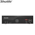 Shuttle DH810 Slim Mini PC 1.3L chassis - Intel® Core™ Ultra 200 serie ,2 x DDR5 SODIMM slots,48GB, 2xLAN (1G & 2.5G), 2xRS232, HDMI, 2xDP, 120W, Vesa - Image 1