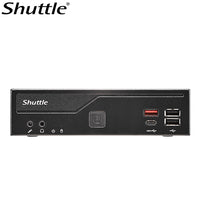 Shuttle DH810 Slim Mini PC 1.3L chassis - Intel® Core™ Ultra 200 serie ,2 x DDR5 SODIMM slots,48GB, 2xLAN (1G & 2.5G), 2xRS232, HDMI, 2xDP, 120W, Vesa - Image 1