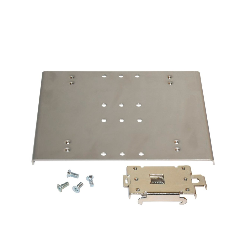 Shuttle DIN-Rail Mounting Kit for Shuttle XPC Slim Series  allows the installation of 1-litre XPC slim barebones on a standard 35 mm DIN-Rail - Image 1