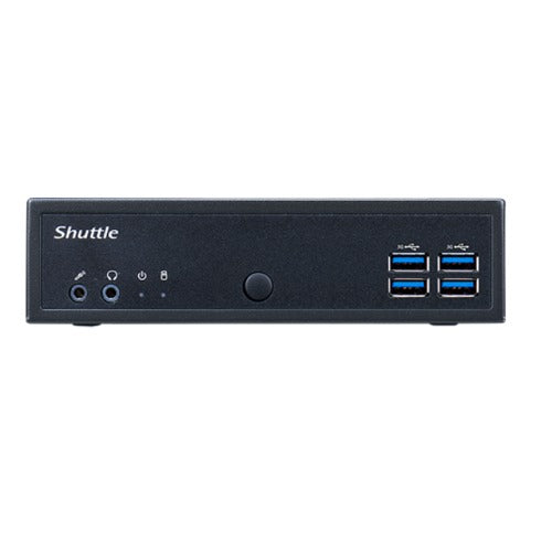 Shuttle DL40N3 Barebone Intel ® i3-N350 (8cores), DDR5, 8x USB, 2x 2.5G LAN, 2x COM,  HDMI, VGA, DP, 65W, fanless ( Project based with MOQ) - Image 1