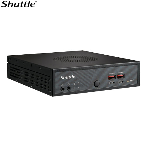 Shuttle AI XPC, Intel ® Meteor Lake Core Ultra 7 155H processor, 2x DDR5, 3x M.2 2280, 2x HDMI, 2x DP, 8x USB, 4x 2.5G LAN, 1x M.2 2230 - Image 2