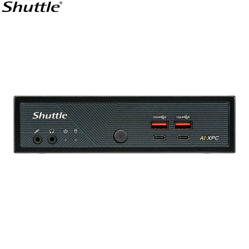 Shuttle AI XPC, Intel ® Meteor Lake Core Ultra 7 155H processor, 2x DDR5, 3x M.2 2280, 2x HDMI, 2x DP, 8x USB, 4x 2.5G LAN, 1x M.2 2230 - Image 5