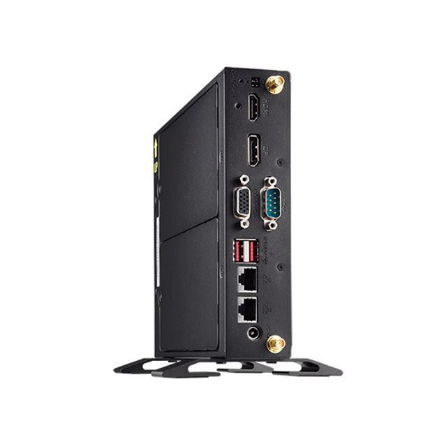Shuttle DS20U3 Slim Mini PC 1L Barebone- Intel Core i3-10110U, Fan-less, 2x LAN, RS232/RS422/RS485, HDMI, DP, VGA, Vesa Mount, 65W adapter - Image 3