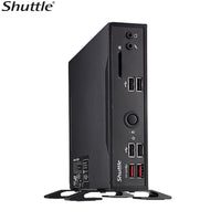 Shuttle DS20U V2 Slim Mini PC 1L Barebone - Intel Celeron 5205U, Fan-less, 2x LAN , RS232/RS422/RS485, HDMI, DP, VGA, Vesa Mount, 65W adapter - Image 2