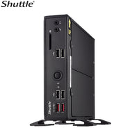Shuttle DS20U V2 Slim Mini PC 1L Barebone - Intel Celeron 5205U, Fan-less, 2x LAN , RS232/RS422/RS485, HDMI, DP, VGA, Vesa Mount, 65W adapter - Image 4