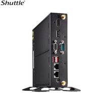 Shuttle DS20U V2 Slim Mini PC 1L Barebone - Intel Celeron 5205U, Fan-less, 2x LAN , RS232/RS422/RS485, HDMI, DP, VGA, Vesa Mount, 65W adapter - Image 5