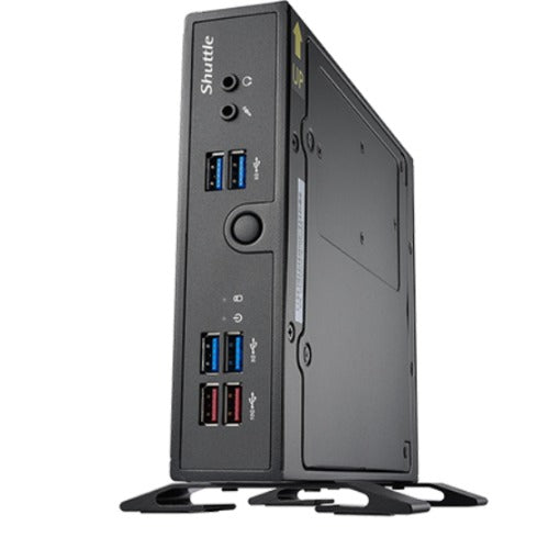 Shuttle XH810 + PCM31 Barebone Processor U300, 2x DDR5, 2x M.2 2280, HDMI, DP, VGA, COM, 2 x LAN, (5G LTE optional), 90W, fanless, 12V optional - Image 2