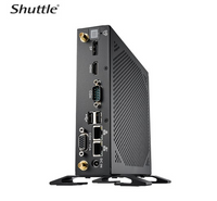 Shuttle DS50U3 Slim Mini PC 1L Barebone- Intel Core i3-1315U, Fan-less, 2x LAN, RS232/RS422/RS485, HDMI, DP, VGA, Vesa Mount, 65W adapter - Image 4