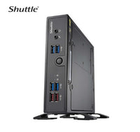 Shuttle XPC SLIM Barebone - Core i5-1335U (15W), 2x DDR5, 2x M.2 2280, HDMI, DP, VGA, COM, 2 x LAN, (5G LTE optional), 90W, fanless, - Image 4