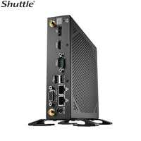 Shuttle DS50U Slim Mini PC 1.3L Barebone - Celeron 7305, 2x DDR5, 2x M.2 2280, HDMI, DP, VGA, COM, 2 x LAN, 90W, fanless - Image 3