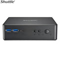Shuttle NC40U Slim Mini PC, 1L Barebone - Celeron 7305, HDMI, DP, VGA, RJ45, LAN, 2xDDR4, 2.5" HDD/SSD, VESA mount - Image 1