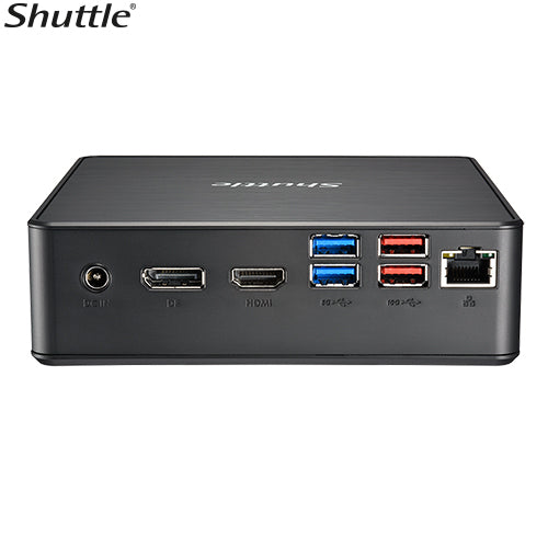 Shuttle NC40U Slim Mini PC, 1L Barebone - Celeron 7305, HDMI, DP, VGA, RJ45, LAN, 2xDDR4, 2.5" HDD/SSD, VESA mount - Image 2