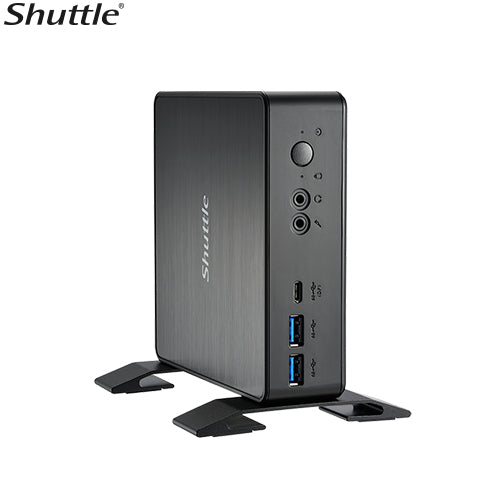 Shuttle NC40U Slim Mini PC, 1L Barebone - Celeron 7305, HDMI, DP, VGA, RJ45, LAN, 2xDDR4, 2.5" HDD/SSD, VESA mount - Image 3