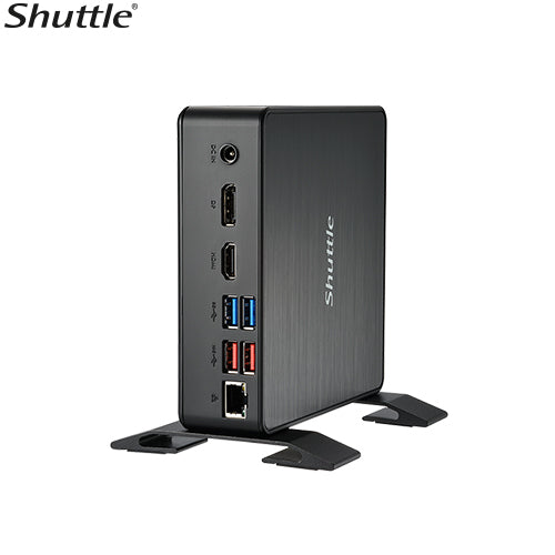 Shuttle NC40U Slim Mini PC, 1L Barebone - Celeron 7305, HDMI, DP, VGA, RJ45, LAN, 2xDDR4, 2.5" HDD/SSD, VESA mount - Image 4