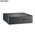 Shuttle NC50N Slim Mini PC, 0.85L Barebone - Intel ® Processor N150 (4 cores), 1x DDR5 (max 16GB), 2x M.2 2280 (PCIe/ NVMe only), 1x 2.5" 15mm SATA - Image 1