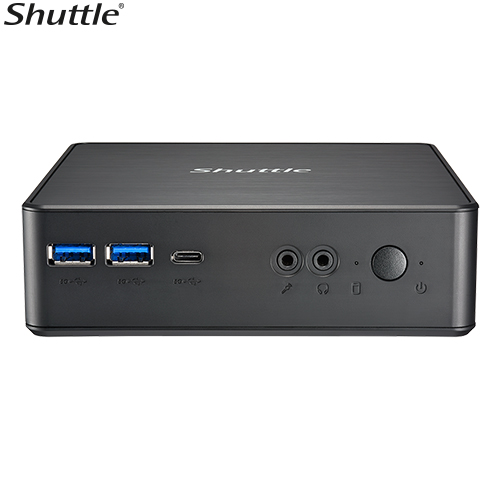 Shuttle NC50N Slim Mini PC, 0.85L Barebone - Intel ® Processor N150 (4 cores), 1x DDR5 (max 16GB), 2x M.2 2280 (PCIe/ NVMe only), 1x 2.5" 15mm SATA - Image 2