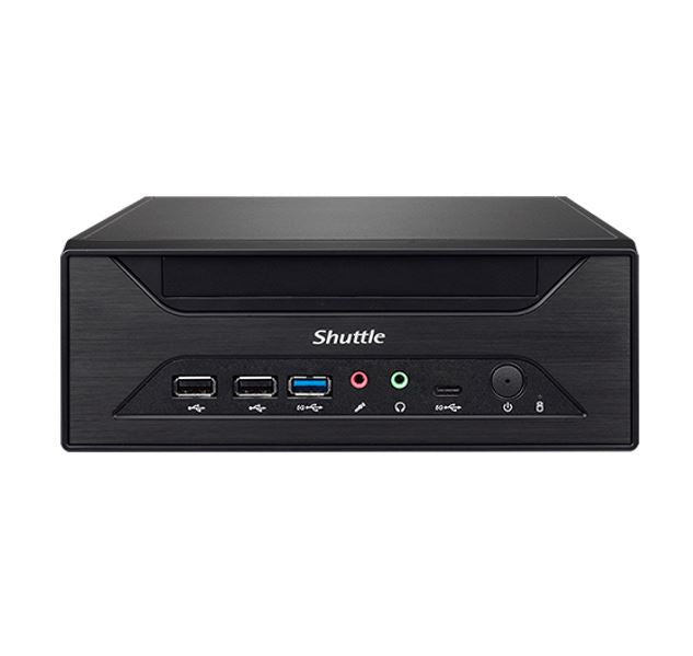 Shuttle XH610 XPC Intel 14th/13th/12th Gen LGA1700 socket, 3L, H610, 2x LAN, 2x COM, HDMI, DP, VGA,  3x 2.5" HDD/SSD, 120W - Image 5