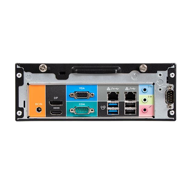 Shuttle XH610 XPC Intel 14th/13th/12th Gen LGA1700 socket, 3L, H610, 2x LAN, 2x COM, HDMI, DP, VGA,  3x 2.5" HDD/SSD, 120W - Image 2