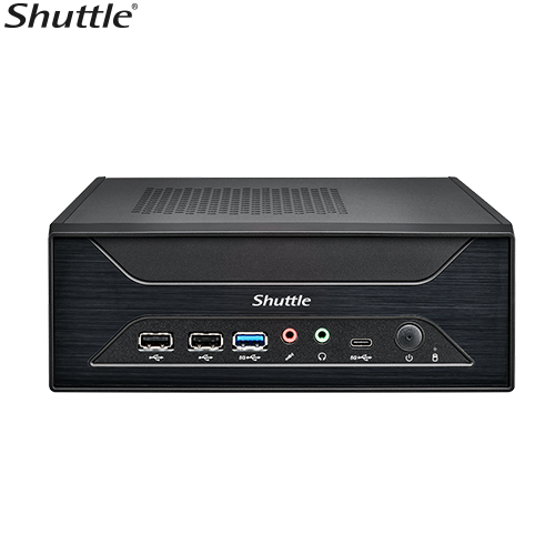 Shuttle XH810G BareboneIntel ® 65W ARL-S Core Ultra 9/7/5 LGA1851, 3L, H810, 2x DDR5(max 96GB), 2x M.2 2280, 2x LAN, 2x HDMI, DP, PCIe x 16 slot, 180W - Image 1