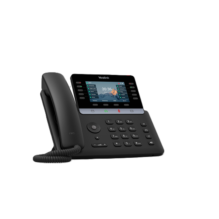 Yealink SIP-T74U (SBC READY) IP Phone, 4.3" Color Display, 16 SIP Accounts, HD Voice, USB & PoE, Linux 6.1, TEE Encryption - Image 2