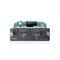 TP-Link TX432 10-Gigabit 2-Port SFP + Module 2x10Gb SFP+ Slots Fits Multiple TP-LINK Switches/SFP+ Transceivers/SFP+ Cables (LS) - Image 3