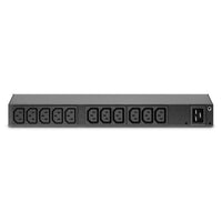APC NetShelter Basic Rack PDU, 0U, 1PH, 3.3kW, 100-240V 20A or 200-240V 16A, 13 C13 outlets, C20 inlet - Image 3