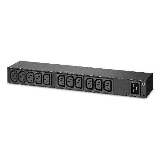 APC NetShelter Basic Rack PDU, 0U, 1PH, 3.3kW, 100-240V 20A or 200-240V 16A, 13 C13 outlets, C20 inlet - Image 1