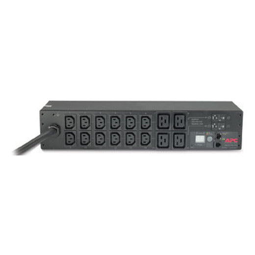 APC NetShelter Metered Rack PDU, 2U, 1PH, 7.4kW 230V 32A, x12 C13 and x4 C19 outlets, IEC 309 cord - Image 2