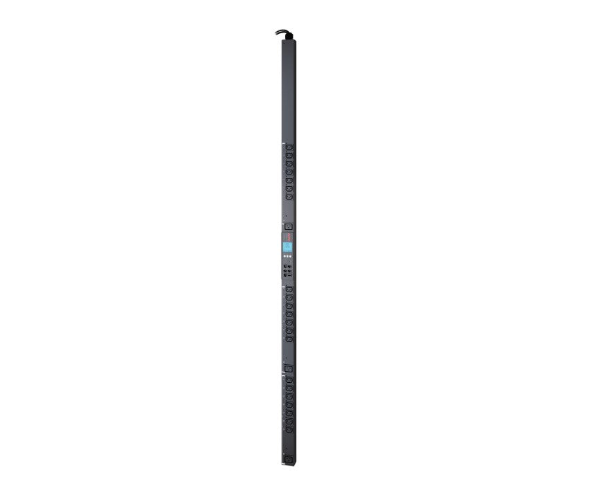 APC Rack PDU 2G, Metered by Outlet with Switching, ZeroU, 11.0kW, 230V, (21) C13 & (3) C19 - Image 1
