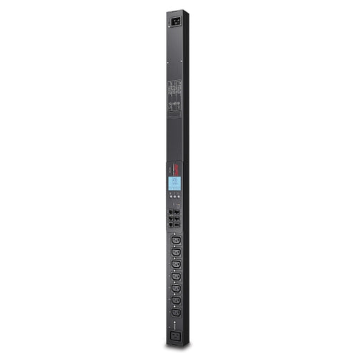 APC Rack PDU 2G, Switched, ZeroU, 16A, 230V, (7) C13 & (1) C19, IEC309 Cord - Image 1