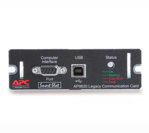 APC Protocol translation to UPS-Link, Management Options, Legacy Communications SmartSlot Card, UPS support for UPSLink protocol serial communications - Image 2