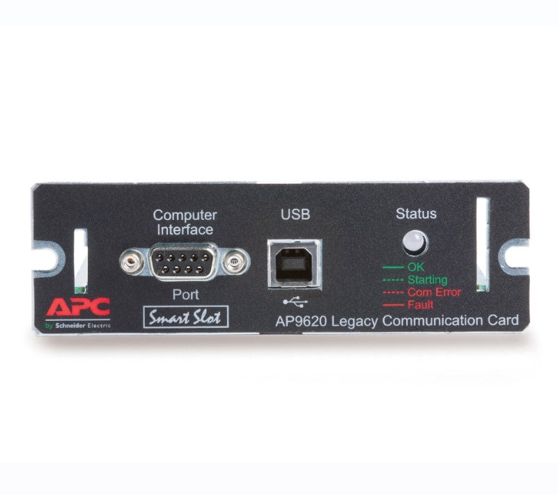APC Protocol translation to UPS-Link, Management Options, Legacy Communications SmartSlot Card, UPS support for UPSLink protocol serial communications - Image 1