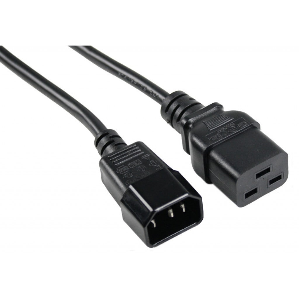 APC Power Cord, C19 to C14, 2.0m - Image 2