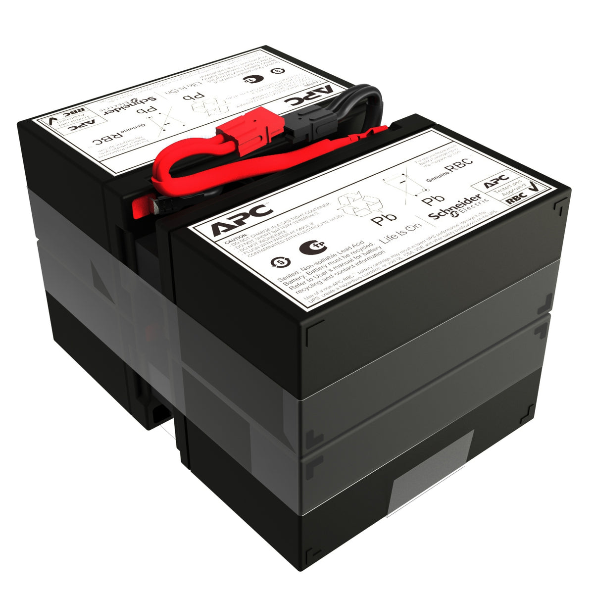 APC Replacement Battery Cartridge, VRLA, 9Ah, 48V DC, 2-year warranty - Image 1