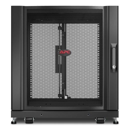 APC APC NetShelter SX, Server Rack Enclosure, 12U, Black, 658H x 600W x 1070D mm