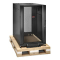 APC NetShelter SX, Server Rack Enclosure, 18U, Shock Packaging, Black, 925H x 600W x 1070D mm - Image 1