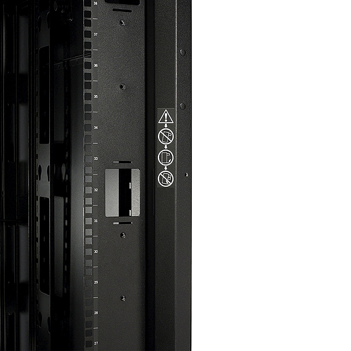 APC NetShelter SX, Server Rack Enclosure, 42U, Black, 1991.4H x 750W x 1070D mm - Image 3