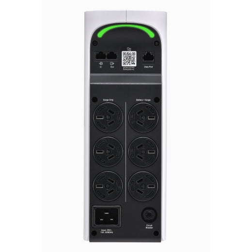 APC Back-UPS Pro Gaming UPS 2200VA/1320W, Tower, 230V, Arctic (White) - Image 2