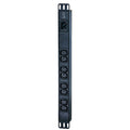 APC Easy Rack Basic PDU, 1U Horizontal, 230V/16A Input, 1 Phase, 3.7kW, 8x IEC C13 Outlets - Image 1