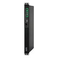 APC EPDU1016S APC Easy Rack PDU, Switched, 1U, 1 Phase, 3.7kW, 230V, 16A, 8 x C13 outlets, IEC60320 C20 inlet - Image 1