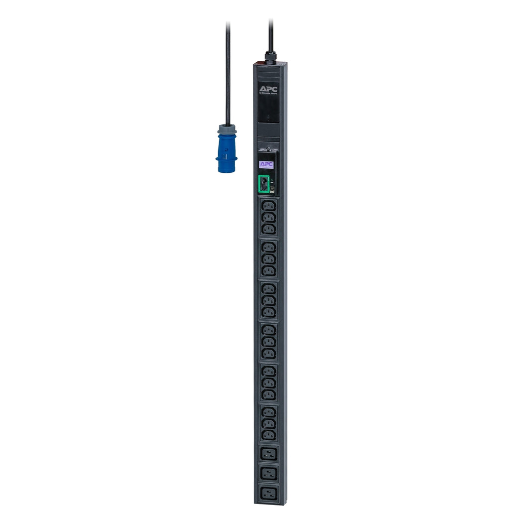 APC Easy Rack Metered PDU, 0U Vertical, 230V/16A 2P+E Input, 1 Phase, 3.7kW, 3x IEC C19 & 18x IEC C13 Outlets - Image 2