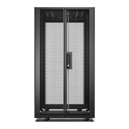 APC Easy Rack 22U 600mm x800mm, W/ Woof, Side Panel, Castors, Feet & 4 Brackets, No Bottom, Black - Image 2