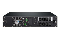Aten 1000VA/1000W Professional Online UPS with USB/DB9 connection, 8 IEC C13 outlets, EPO and RJ port surge protection (Inc 2yrs back to base wty) - Image 2